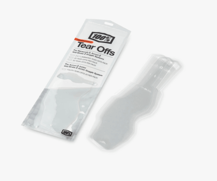 100% Generation2 Standard Tear-Offs - Powersports Gear Dealer & Accessories | Banner Rec Online Shop