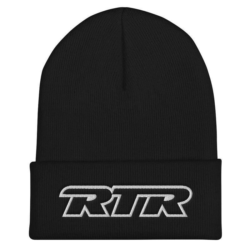 RTR Cuffed Beanie - Black - Banner Rec