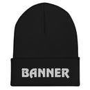 Banner Cuffed Beanie - Black - Powersports Gear Dealer & Accessories | Banner Rec Online Shop