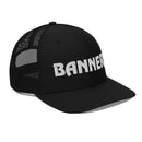 Banner Trucker Cap - Black - Powersports Gear Dealer & Accessories | Banner Rec Online Shop